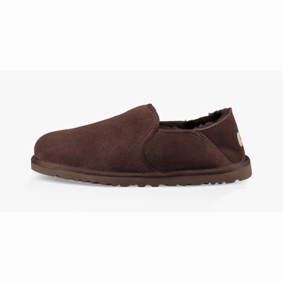 Chinelos UGG Kenton Homem Chocolate | PT-AHPJX